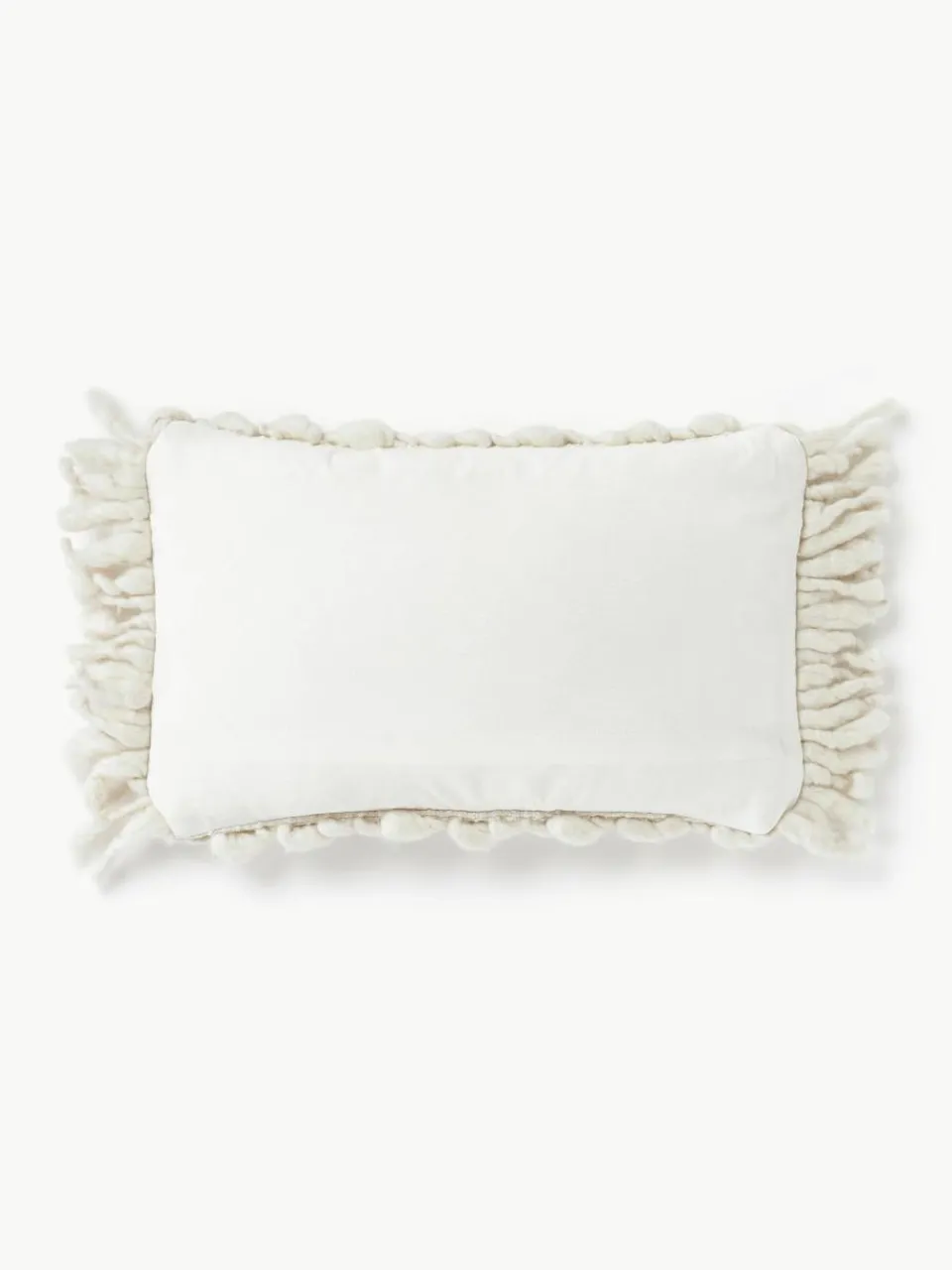 Handgemaakte grofgebreide kussenhoes Belen^Westwing Collection Fashion