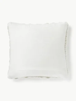 Handgemaakte grofgebreide kussenhoes Belen^Westwing Collection Outlet