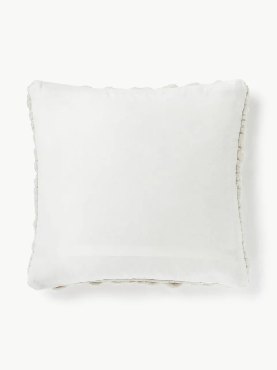 Handgemaakte grofgebreide kussenhoes Belen^Westwing Collection Outlet