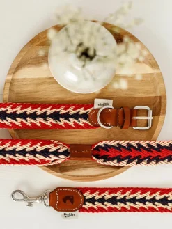 Handgemaakte hondenleiband Peruvian Arrow^Buddys Dogwear Outlet
