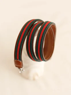 Handgemaakte hondenleiband Baseball^Buddys Dogwear Online