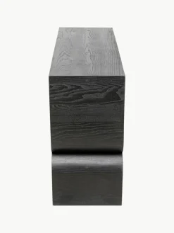 Handgemaakte houten console Curve^Kare Design Fashion