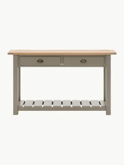 Handgemaakte houten wandtafel Eton^Westwing Fashion