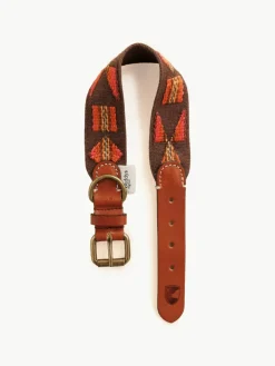 Handgemaakte huisdierhalsband Etna, in verschillende formaten^Buddys Dogwear Outlet