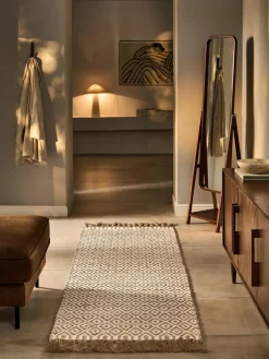Handgemaakte juten loper Ramos^Westwing Collection Outlet