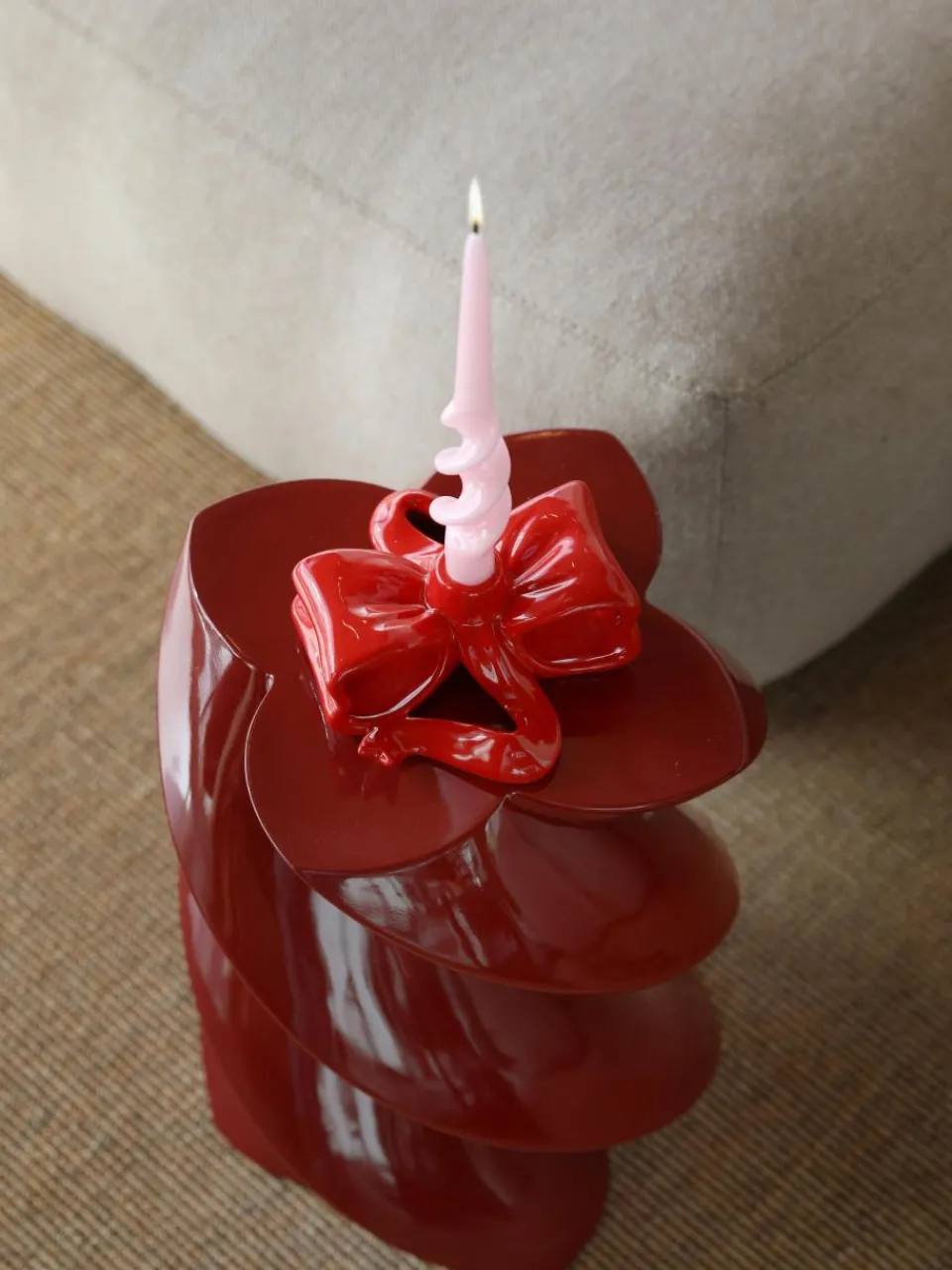 Handgemaakte kandelaar Ribbon^&k Amsterdam New