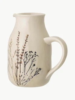 Handgemaakte karaf Bea met grasmotief 1,5 L^Bloomingville Outlet
