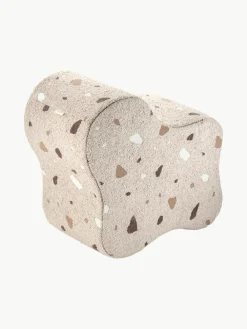 Handgemaakte kinderpoef Cloud van bouclé^Wigiwama Discount