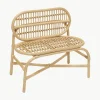 Handgemaakte kinderzitbank Nana Mini van rotan^Oyoy Living Design Best