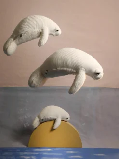 Handgemaakte knuffelkussen Manatee^BigStuffed Sale