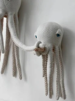 Handgemaakte knuffelkussen Octopus, H 55 cm^BigStuffed Best