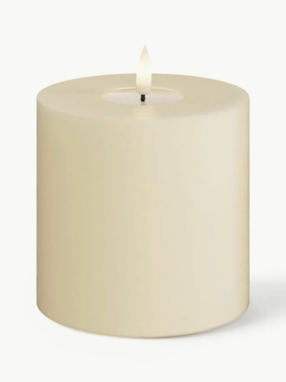 Handgemaakte LED kaars Real Flame, H 10 cm^Westwing Outlet