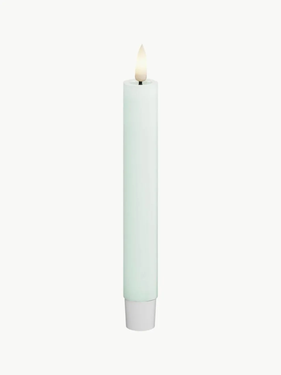 Handgemaakte LED steekkaarsen Real Flame, H 15 cm, 2 stuks^Westwing New