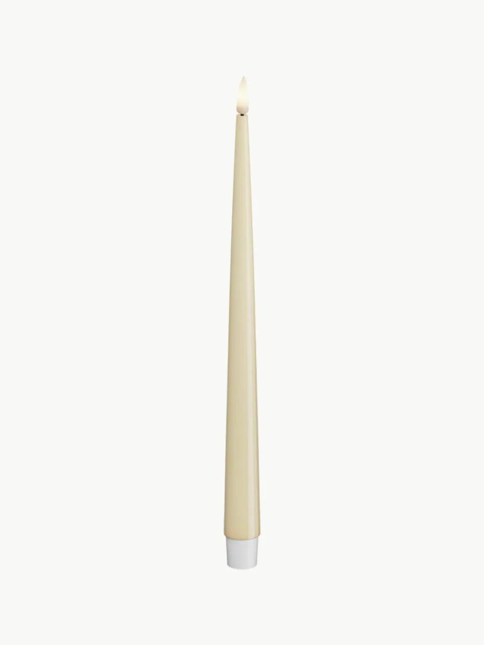Handgemaakte LED steekkaarsen Real Flame, H 28 cm, 2 stuks^Westwing Clearance