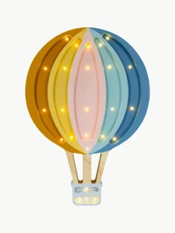Handgemaakte LED-kinderlamp Hot Air Baloon met timerfunctie en afstandsbediening, dimbaar^Little Lights New