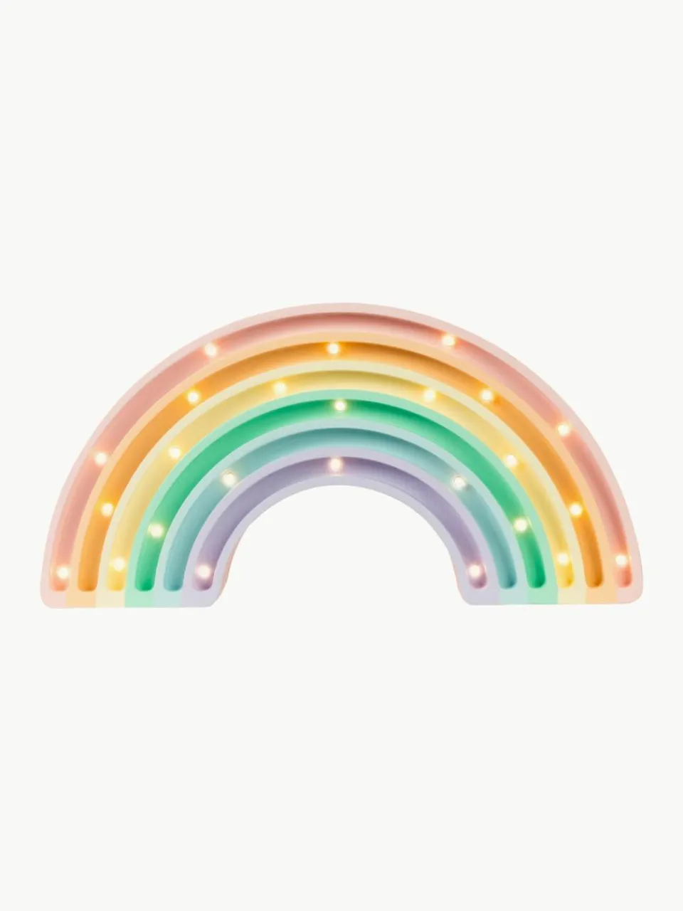 Handgemaakte LED-kinderlamp Rainbow met timerfunctie en afstandsbediening, dimbaar^Little Lights Sale
