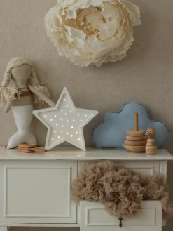 Handgemaakte LED-kinderlamp Star met timerfunctie en afstandsbediening, dimbaar^Little Lights Fashion