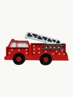 Handgemaakte LED-kinderlamp Fire Truck met timerfunctie en afstandsbediening, dimbaar^Little Lights Sale