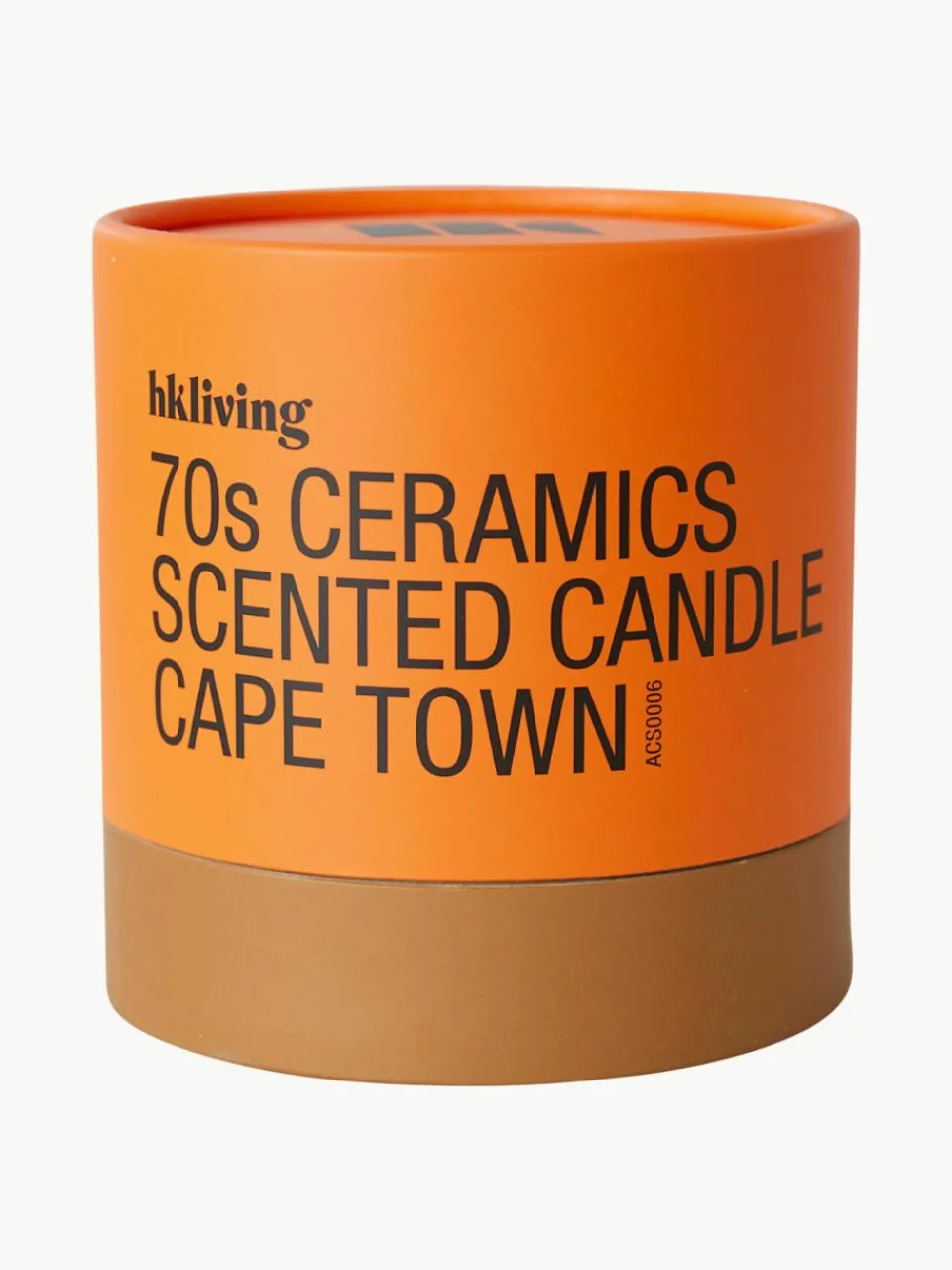 Handgemaakte 2-lonts geurkaars 70's (saliekleurig & rozenblaadjes)^HKLIVING Discount