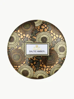 Handgemaakte 3-lonts geurkaars Japonica Collection (amberhars, sandelhout, cederhout & vanilleorchidee)^Voluspa Discount