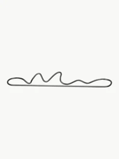 Handgemaakte metalen wandhanddoekhouder Curvature^ferm LIVING Discount