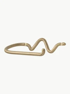 Handgemaakte metalen wandtoiletrolhouder Curvature^ferm LIVING Discount