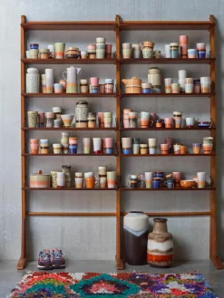 Handgemaakte mokken 70's, 4 stuks^HKLIVING Sale