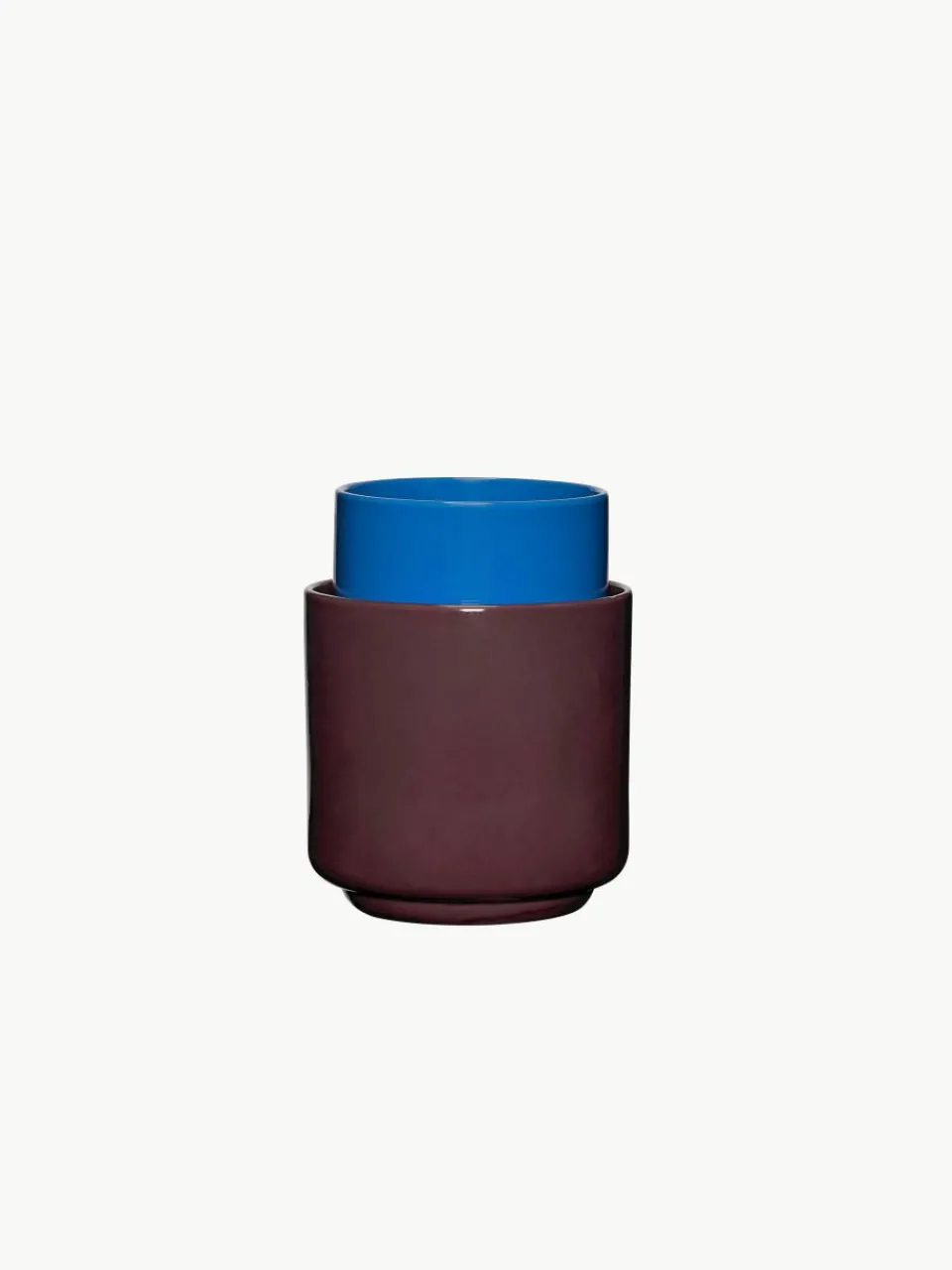 Handgemaakte multifunctionele containers Deux Pots, 2-delig^Hübsch Fashion