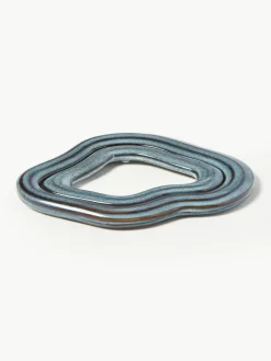 Handgemaakte onderzetters Nordic Sea, 2-delig^Broste Copenhagen Outlet