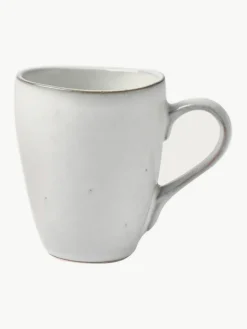 Handgemaakte ontbijtset Nordic Sand, 4 personen (12-delig)^Broste Copenhagen Outlet