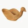 Handgemaakte opbergmand Bird van rotan^ferm LIVING Kids Sale