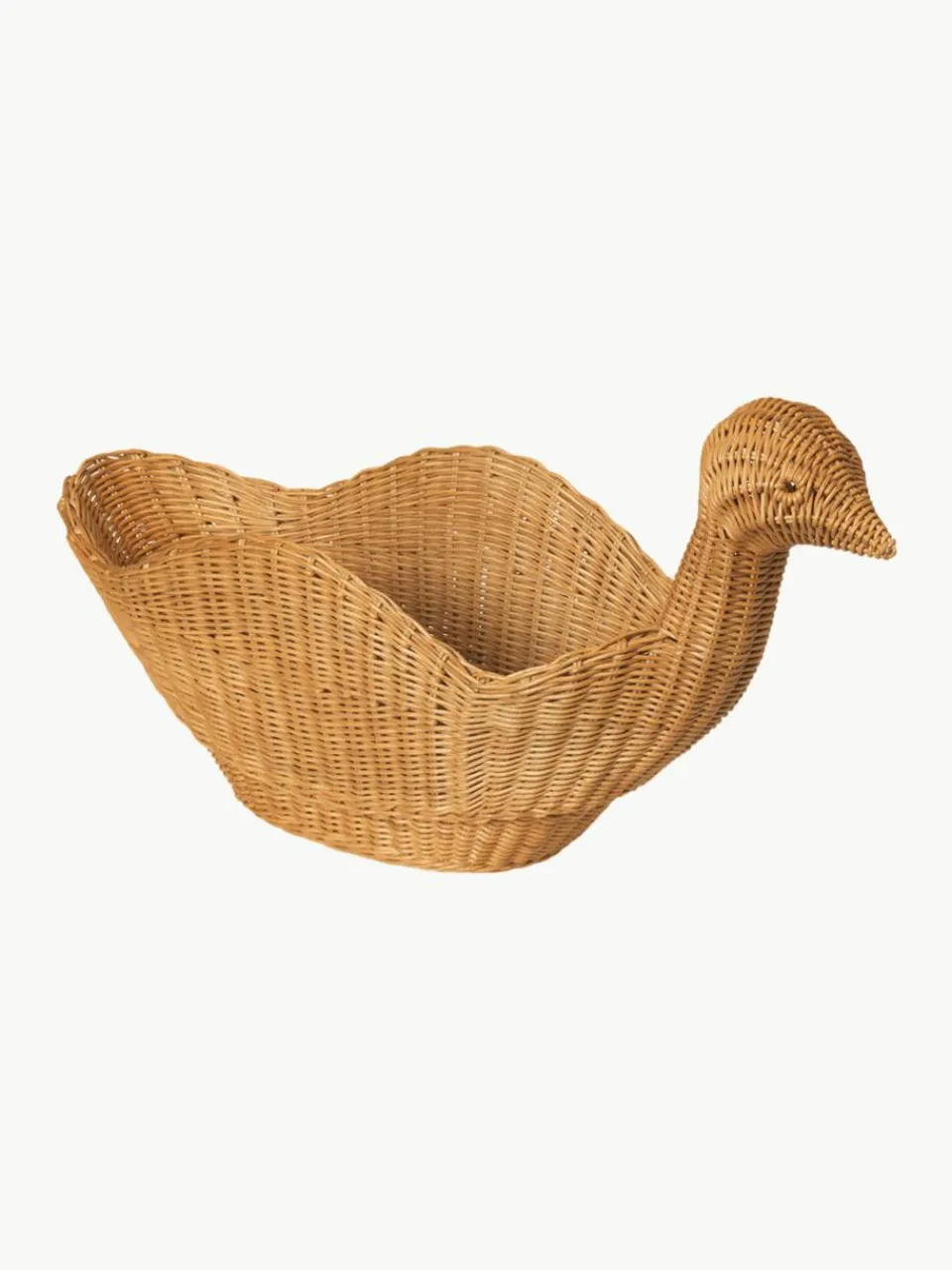 Handgemaakte opbergmand Bird van rotan^ferm LIVING Kids Sale