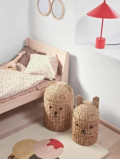 Handgemaakte opbergmanden Bear & Rabbit met deksel, set van 2^Oyoy Living Design Outlet