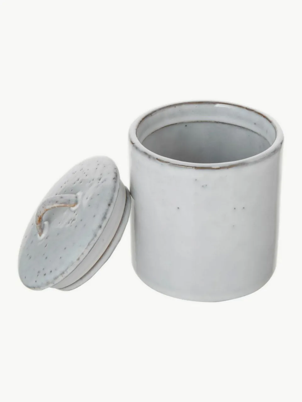 Handgemaakte opbergpot Nordic Sand^Broste Copenhagen Outlet