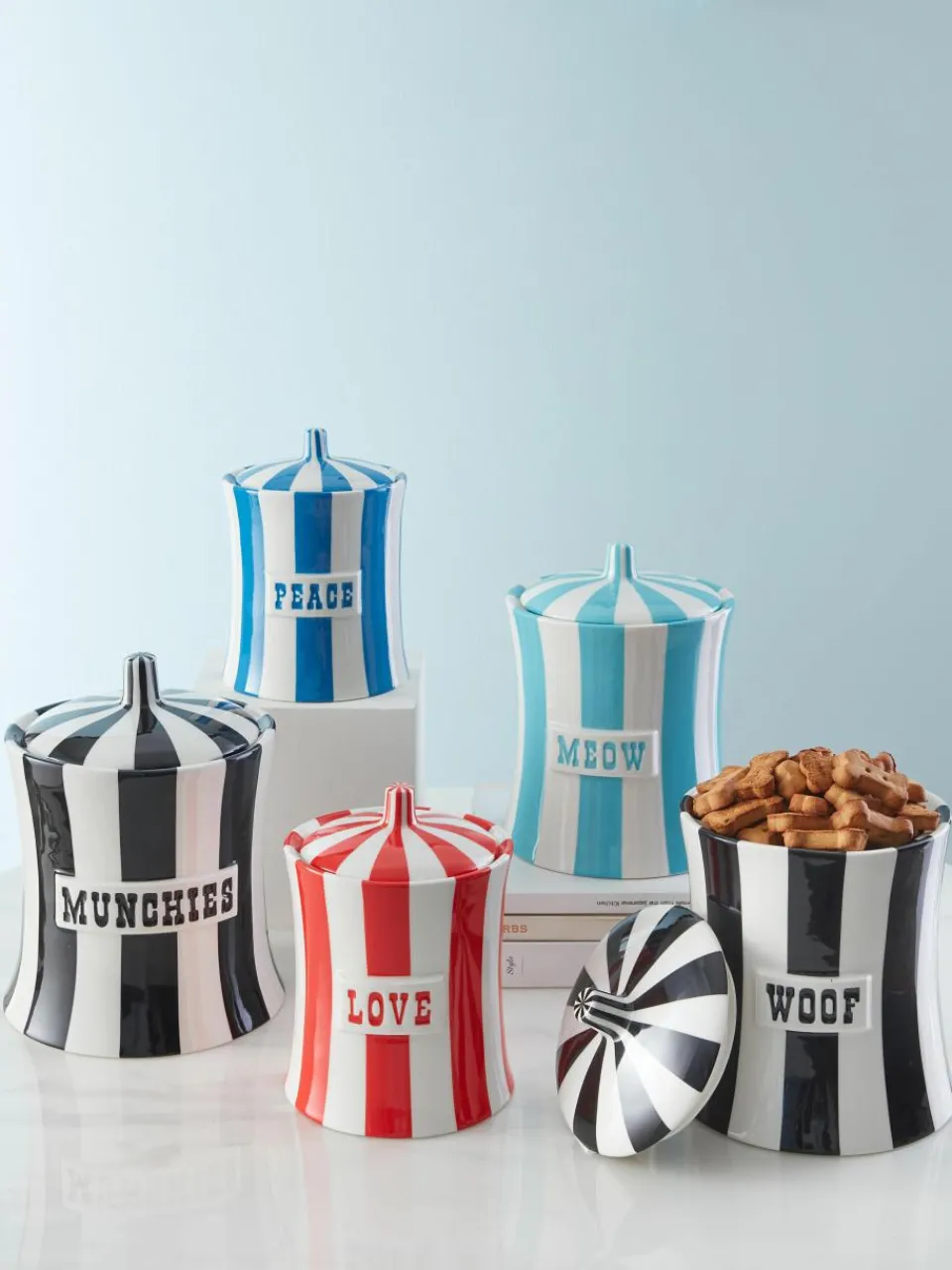 Handgemaakte opbergpot Vice^Jonathan Adler Outlet