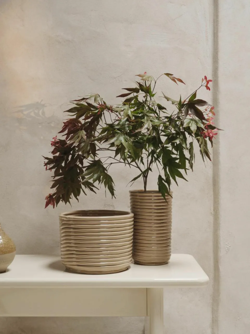 Handgemaakte plantenpot Corduroy^ferm LIVING Outlet