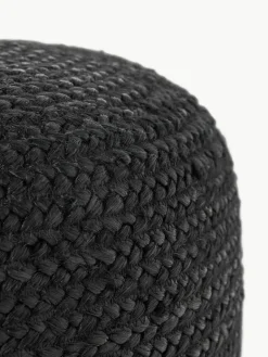 Handgemaakte poef Bono van jute^Westwing Collection Outlet