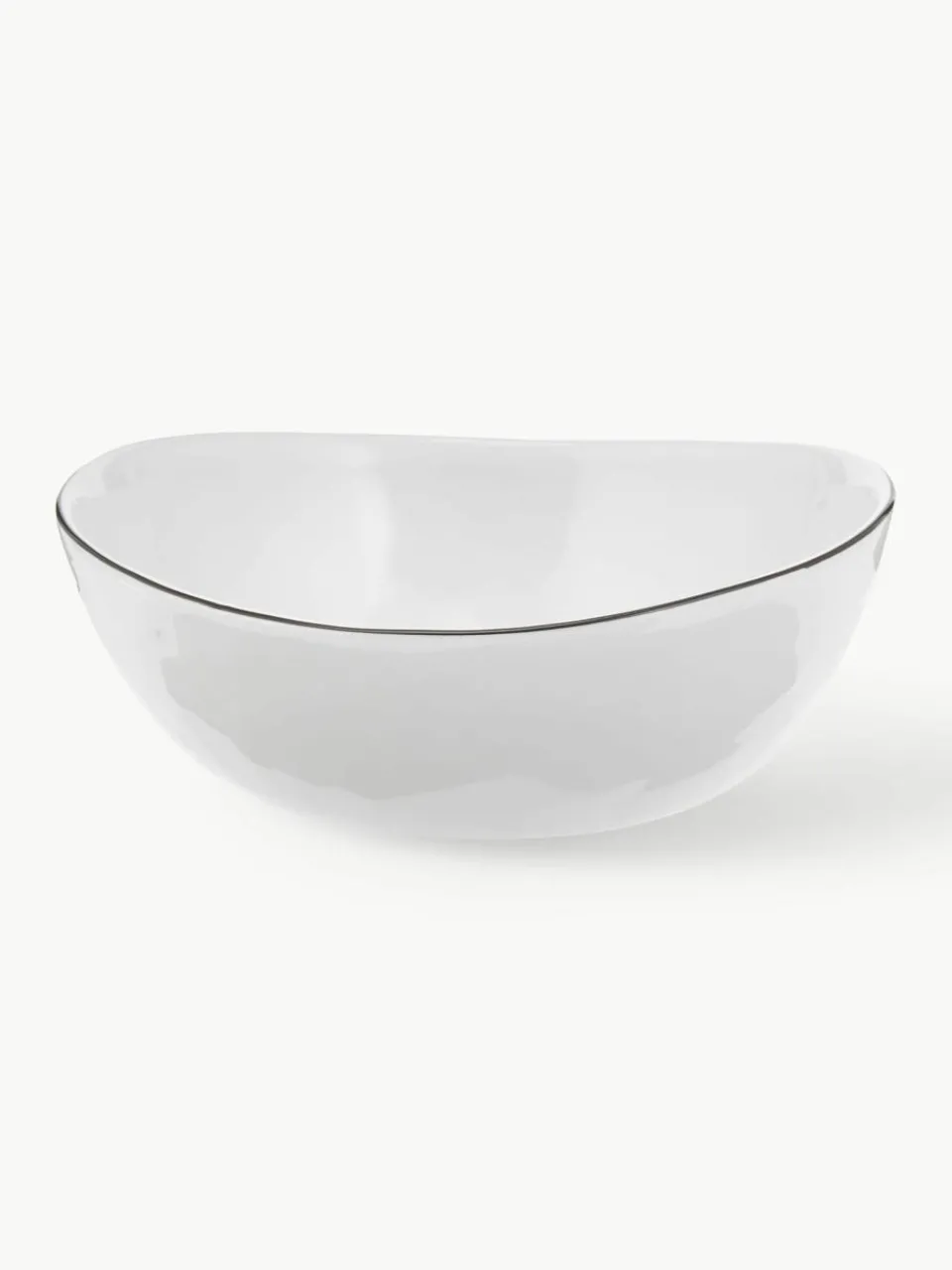 Handgemaakte porseleinen schalen Salt, Ø 17 cm, 4 stuks^Broste Copenhagen Sale