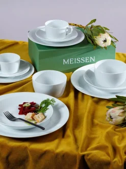 Handgemaakte porseleinen serviesset Cosmopolitan, 2 personen (14-delig)^Meissen Online