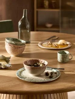 Handgemaakte schalen Bernardo, 4 stuks^Westwing Collection New