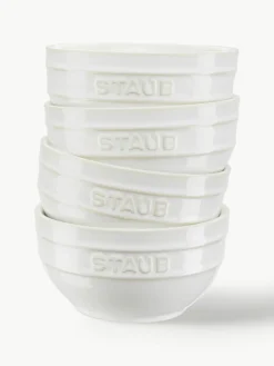 Handgemaakte schalen Ceramique in verschillende formaten, 4 stuks^Staub Hot