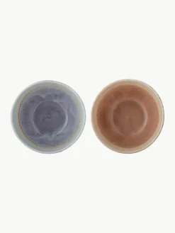 Handgemaakte schalen Cloe met reactief glazuur, set van 2^Bloomingville Fashion