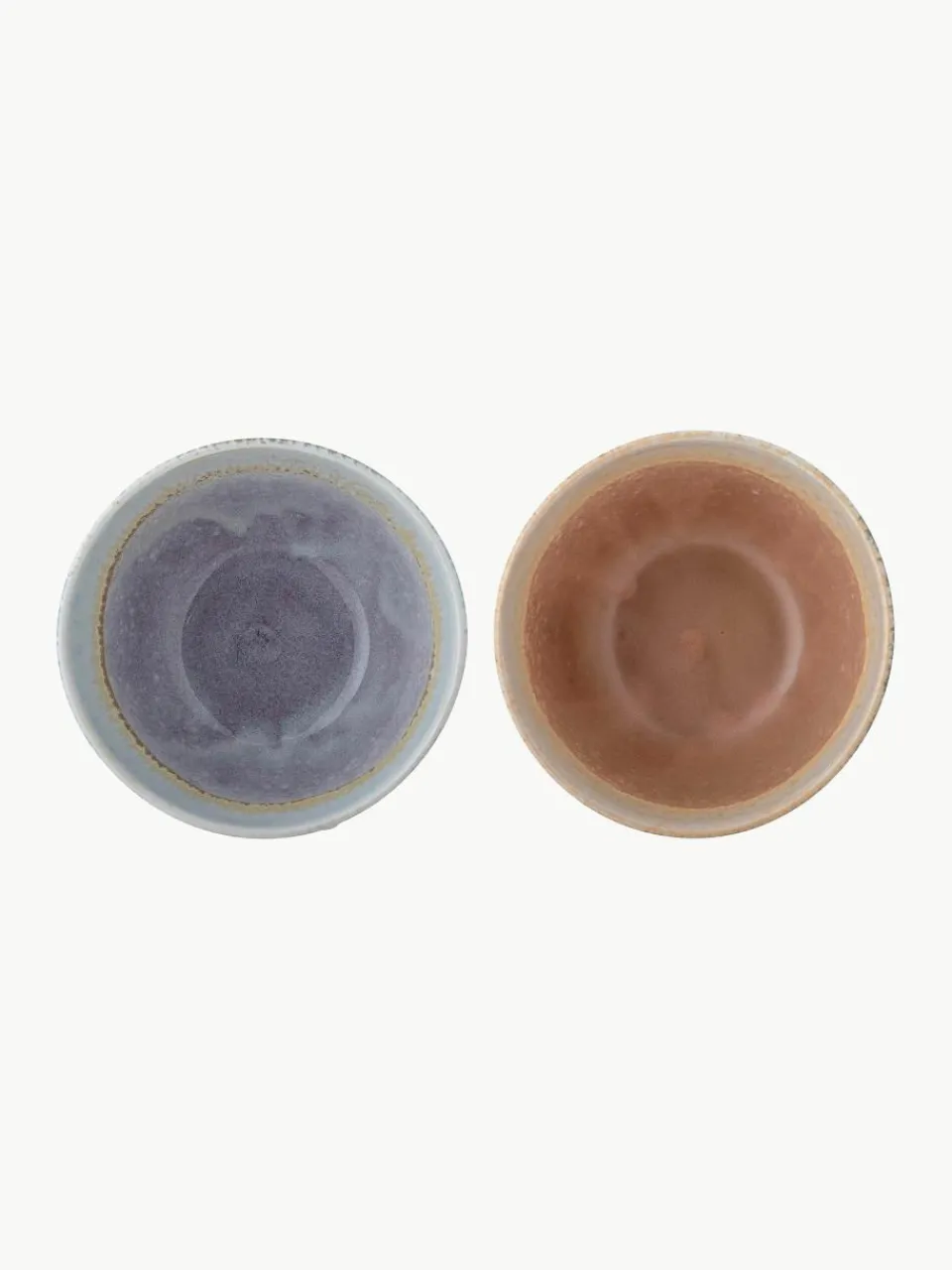 Handgemaakte schalen Cloe met reactief glazuur, set van 2^Bloomingville Fashion