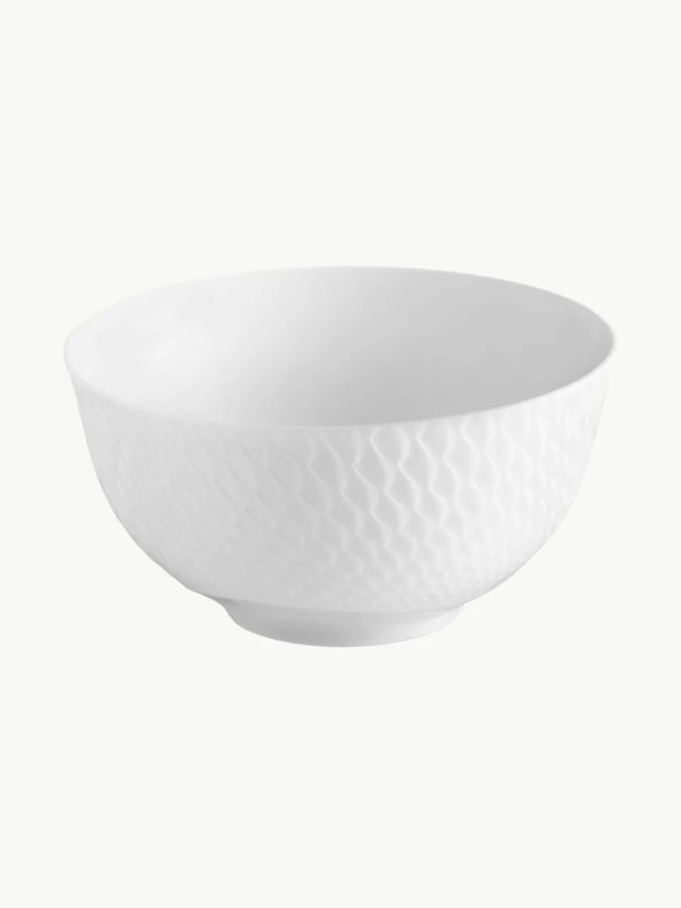 Handgemaakte serveerkommen Wellenspiel reliëf met deksel^Meissen Sale