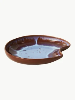 Handgemaakte serveerplateau Shell van keramiek^HKLIVING Outlet