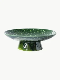 Handgemaakte serveerschaal The Emeralds^HKLIVING New