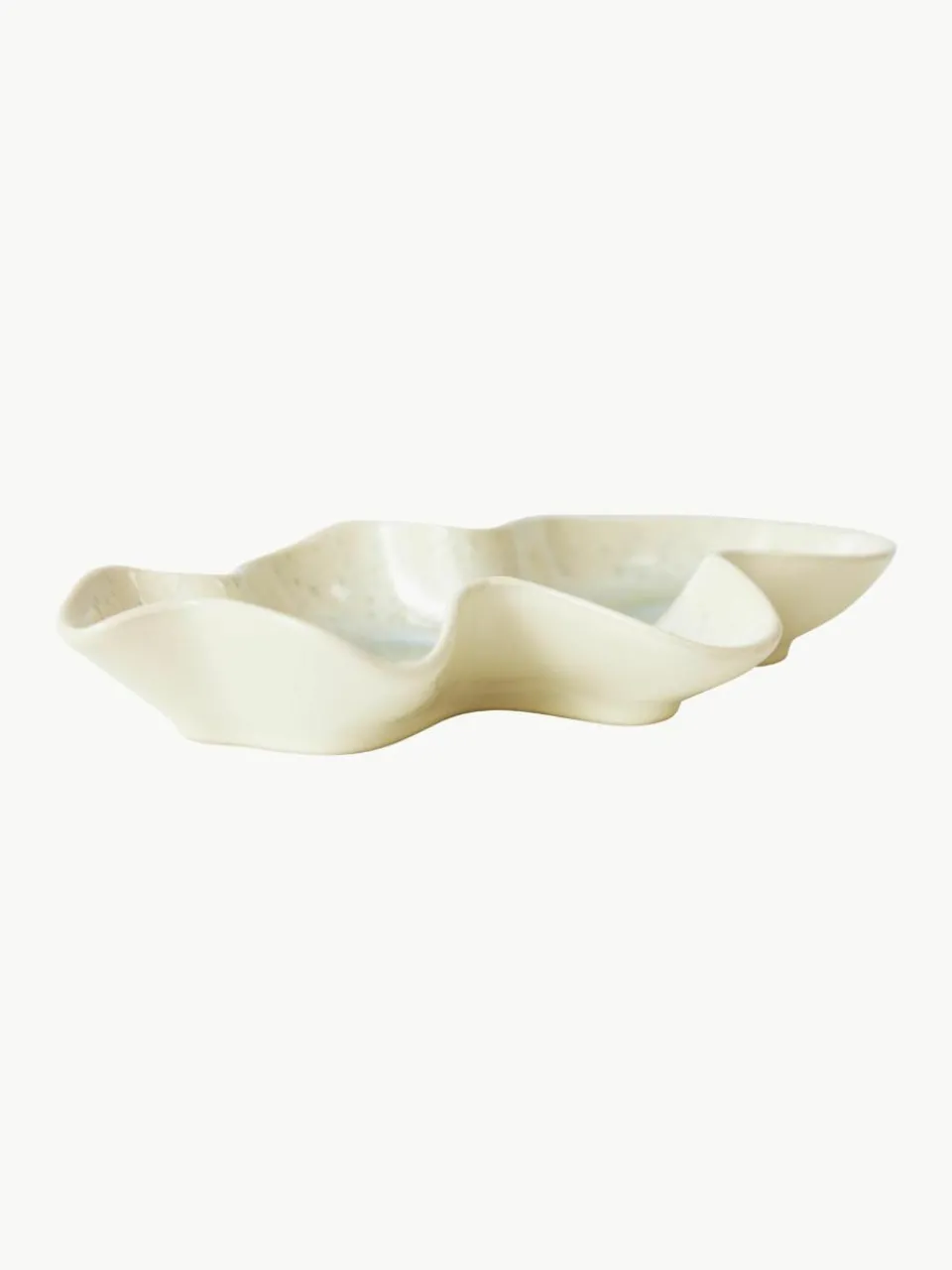 Handgemaakte serveerschaal Shell van keramiek^HKLIVING Hot
