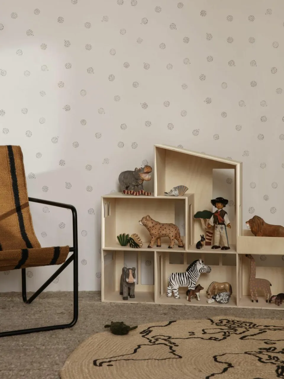 Handgemaakte speelgoed nijlpaard Animal^ferm LIVING Kids Hot