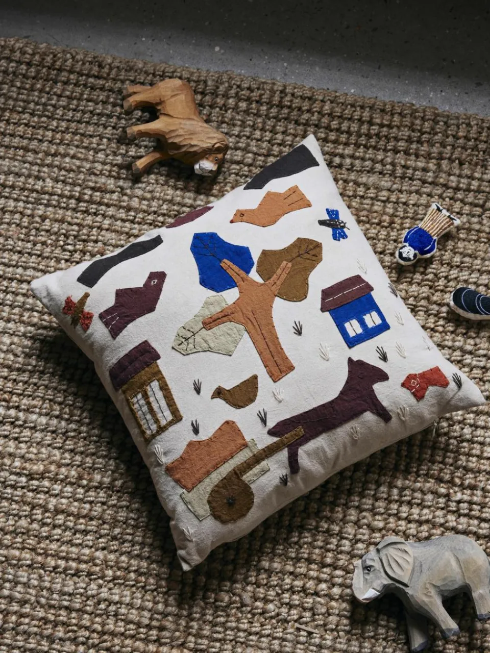 Handgemaakte speelgoed olifant Animal^ferm LIVING Kids New