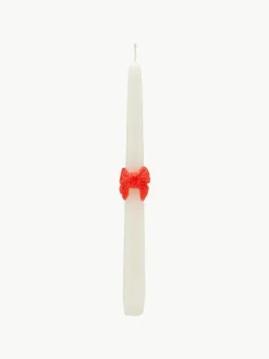 Handgemaakte steekkaarsen Classic Bow, 2 stuks^Anna + Nina Clearance